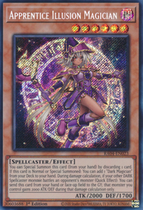Apprentice Illusion Magician - RA04-EN023 - Secret Rare 1st Edition