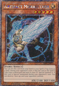 Artifact Moralltach - RA04-EN214 - Platinum Secret Rare 1st Edition