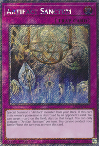 Artifact Sanctum - RA04-EN217 - Platinum Secret Rare 1st Edition