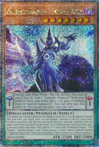 Astrograph Sorcerer - RA04-EN282 - Quarter Century Secret Rare 1st Edition