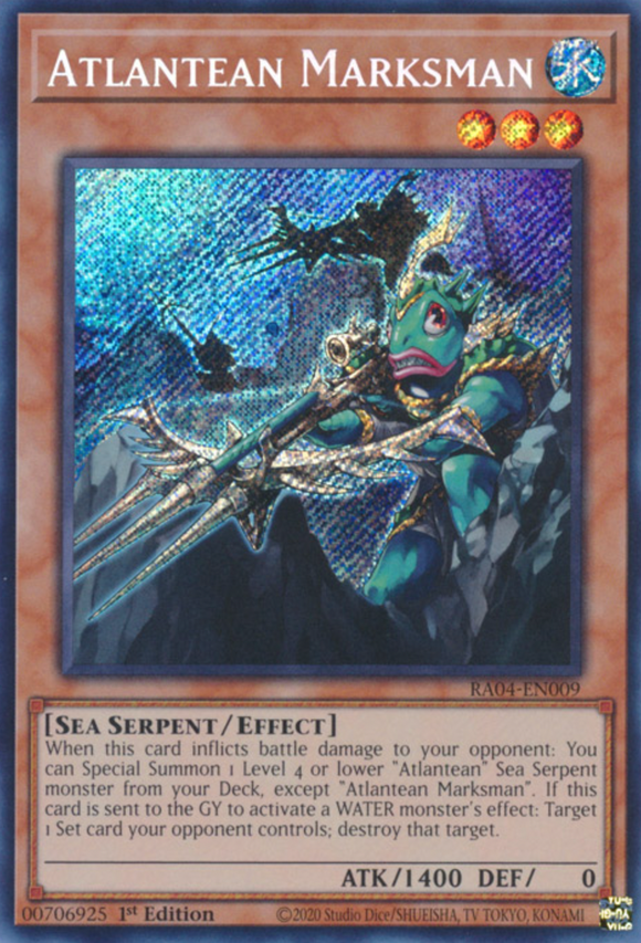 Atlantean Marksman - RA04-EN009 - Secret Rare 1st Edition
