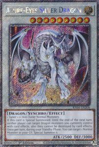 Azure-Eyes Silver Dragon - RA04-EN208 - Platinum Secret Rare 1st Edition