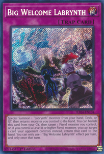 Big Welcome Labrynth - RA04-EN104 - Secret Rare 1st Edition