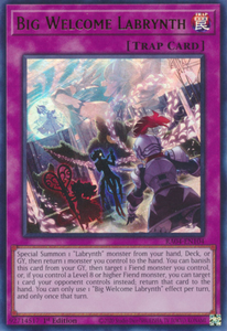 Big Welcome Labrynth - RA04-EN104 - Ultra Rare 1st Edition