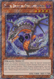 Black Dragon Collapserpent - RA04-EN204 - Platinum Secret Rare 1st Edition