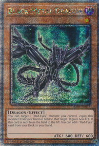 Black Metal Dragon - RA04-EN016 - Quarter Century Secret Rare 1st Edition