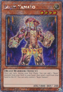 Bujin Yamato - RA04-EN209 - Platinum Secret Rare 1st Edition