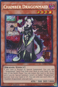 Chamber Dragonmaid - RA04-EN032 - Secret Rare 1st Edition
