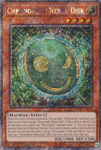 Chronomaly Nebra Disk - RA04-EN213 - Platinum Secret Rare 1st Edition