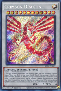 Crimson Dragon - RA04-EN061 - Secret Rare 1st Edition