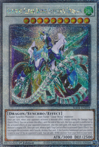 Crystal Clear Wing Synchro Dragon - RA04-EN059 - Quarter Century Secret Rare 1st Edition