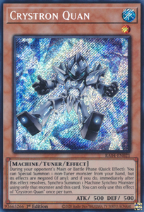 Crystron Quan - RA04-EN021 - Secret Rare 1st Edition