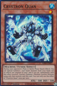 Crystron Quan - RA04-EN021 - Super Rare 1st Edition