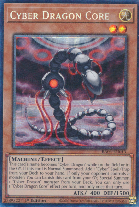 Cyber Dragon Core - RA04-EN013 - Collector's Rare 1st Edition