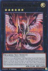 Cyber Dragon Infinity - RA04-EN068 - Ultra Rare 1st Edition