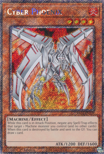 Cyber Phoenix - RA04-EN129 - Platinum Secret Rare 1st Edition
