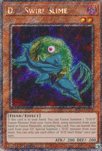 D/D Swirl Slime - RA04-EN258 - Platinum Secret Rare 1st Edition