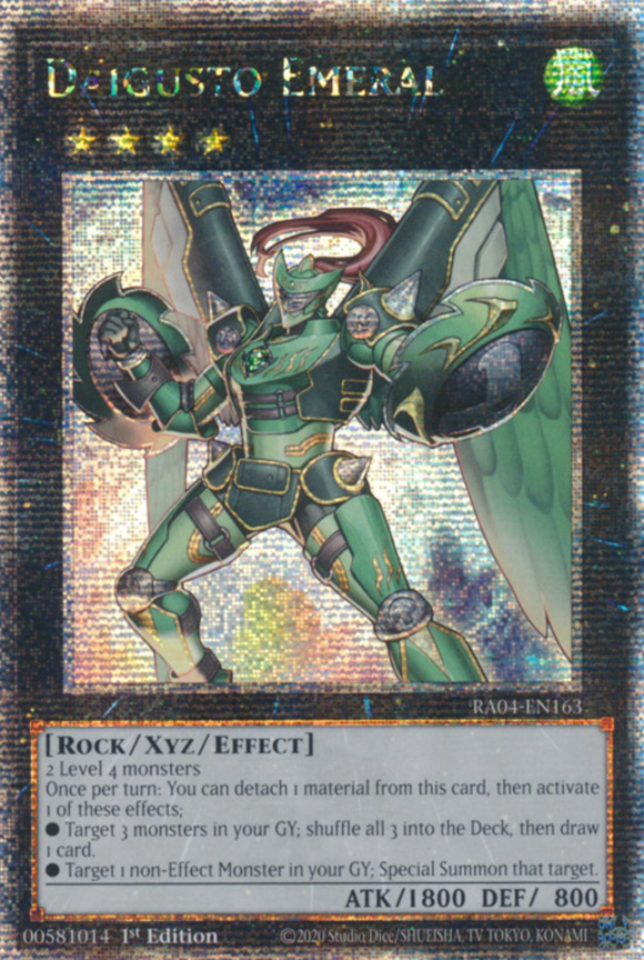 Daigusto Emeral - RA04-EN163 - Quarter Century Secret Rare 1st Edition