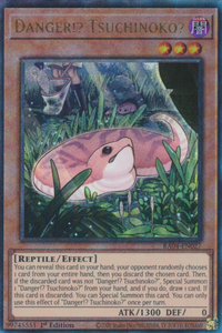 Danger!? Tsuchinoko? - RA04-EN027 - Ultimate Rare 1st Edition