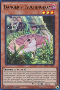 Danger!? Tsuchinoko? - RA04-EN027 - Ultra Rare 1st Edition