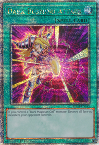 Dark Burning Attack - RA04-EN245 - Quarter Century Secret Rare 1st Edition