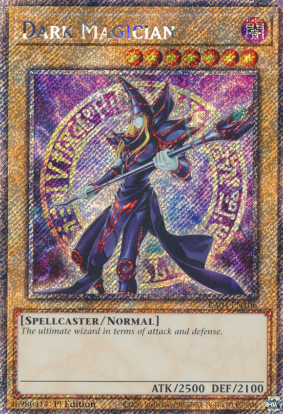 Dark Magician (DUPO. Art) - RA04-EN106 - Quarter Century Secret Rare 1st Edition
