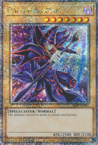 Dark Magician (Alt. Art) - RA04-EN001 - Quarter Century Secret