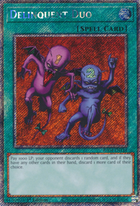 Delinquent Duo - RA04-EN114 - Platinum Secret Rare 1st Edition