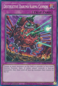 Destructive Daruma Karma Cannon - RA04-EN103 - Collector's Rare 1st Edition
