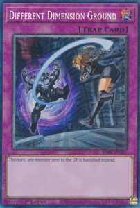 Different Dimension Ground - RA04-EN101 - Collector's Rare 1st Edition