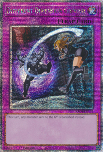 Different Dimension Ground - RA04-EN101 - Quarter Century Secret Rare 1st Edition