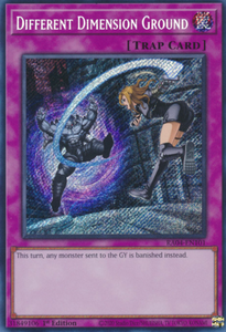 Different Dimension Ground - RA04-EN101 - Secret Rare 1st Edition