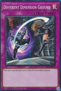 Different Dimension Ground - RA04-EN101 - Super Rare 1st Edition