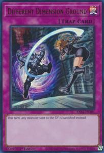 Different Dimension Ground - RA04-EN101 - Ultra Rare 1st Edition