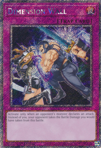Dimension Wall - RA04-EN127 - Platinum Secret Rare 1st Edition
