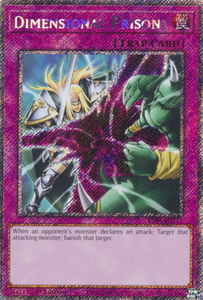Dimensional Prison - RA04-EN132 - Platinum Secret Rare 1st Edition