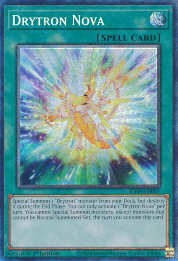 Drytron Nova - RA04-EN097 - Collector's Rare 1st Edition