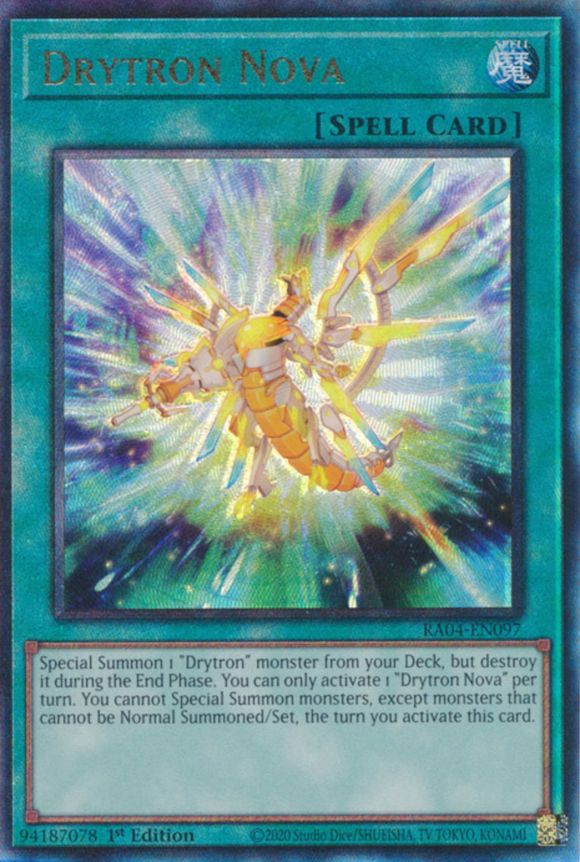 Drytron Nova - RA04-EN097 - Ultimate Rare 1st Edition