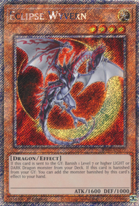 Eclipse Wyvern - RA04-EN177 - Platinum Secret Rare 1st Edition