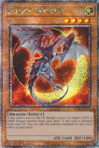 Eclipse Wyvern - RA04-EN177 - Quarter Century Secret Rare 1st Edition