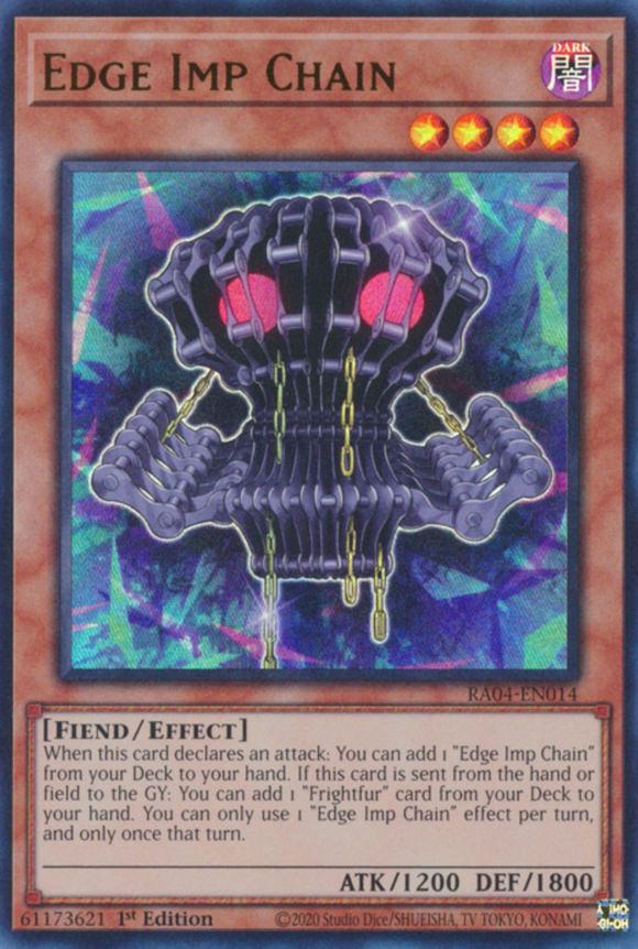 Edge Imp Chain - RA04-EN014 - Ultra Rare 1st Edition