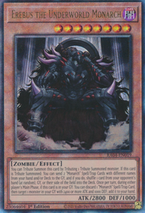 Erebus the Underworld Monarch - RA04-EN019 - Ultimate Rare 1st Edition