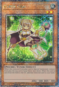 Esper Girl - RA04-EN006 - Quarter Century Secret Rare 1st Edition