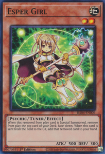 Esper Girl - RA04-EN006 - Super Rare 1st Edition