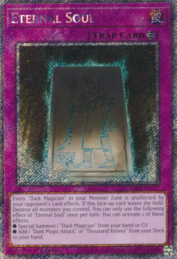 Eternal Soul - RA04-EN247 - Platinum Secret Rare 1st Edition