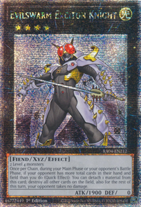 Evilswarm Exciton Knight - RA04-EN212 - Quarter Century Secret Rare 1st Edition
