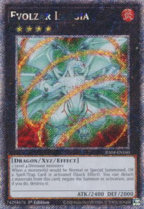 Evolzar Laggia - RA04-EN160 - Platinum Secret Rare 1st Edition