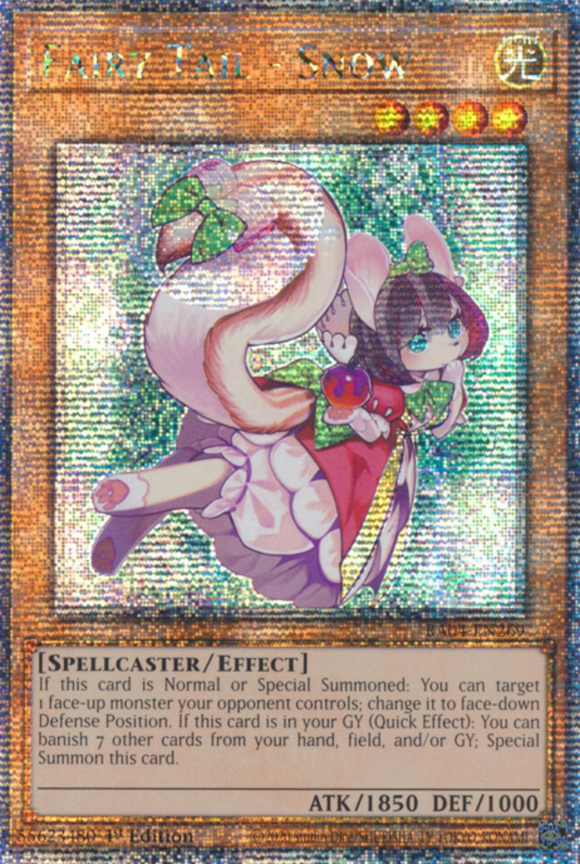 Slushy - RA04-EN196 - Platinum Secret Rare 1st Edition Essential Cards Slushy - RA04-EN196 - Platinum Secret Rare 1st Edition Essential Cards