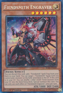 Fiendsmith Engraver - RA04-EN049 - Collector's Rare 1st Edition