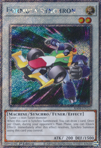 Formula Synchron - RA04-EN143 - Platinum Secret Rare 1st Edition